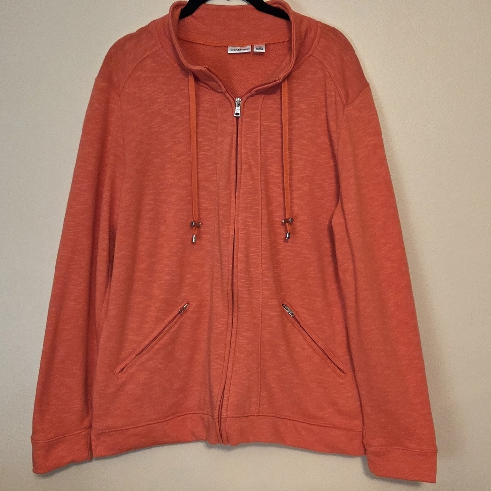 Croft & Barrow Zip Up Hoodie
